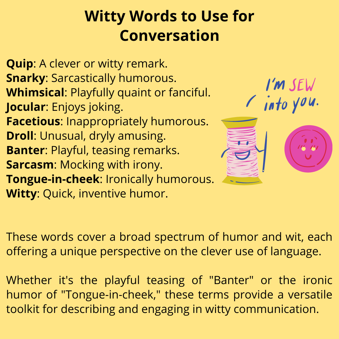 Witty Banter A Pro S Guide To Entertaining Conversations Loopward